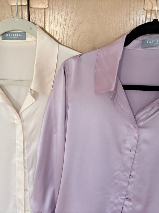 2 Silk Ravella Blouses - Picture 2 of 6